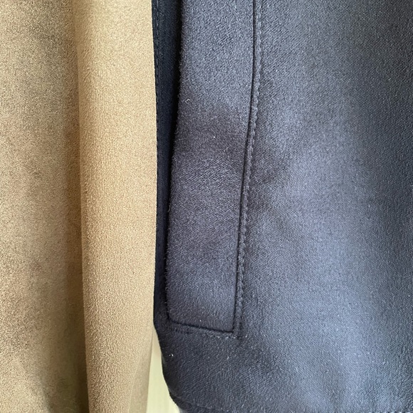 Banana Republic faux vegan suede bomber jacket, size small - Picture 3 of 3